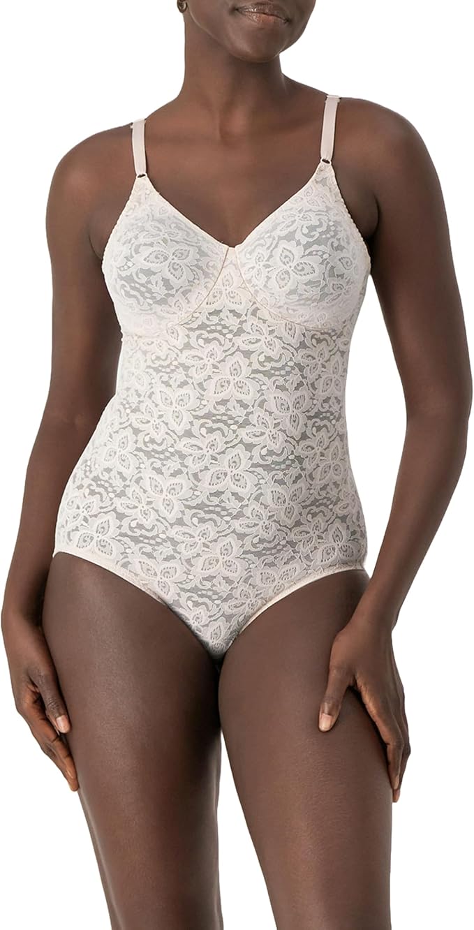 zosea Lace 'N Smooth Firm-control Shapewear for Women, Built-in Bra