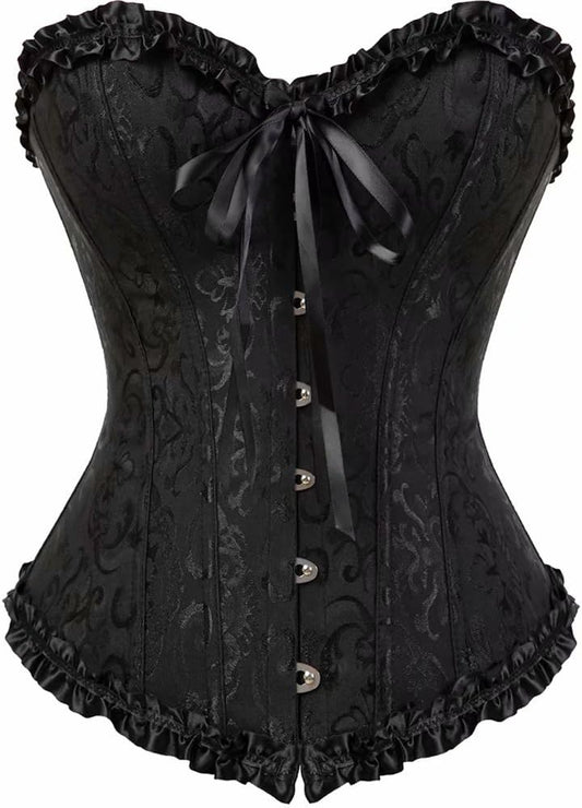 Zosea Lace-Up Corset Top
